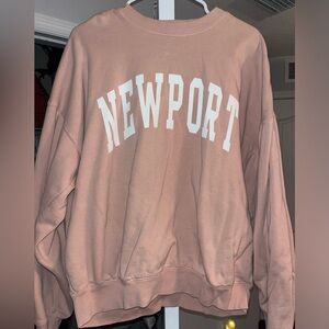 Newport brandy Melville crew neck